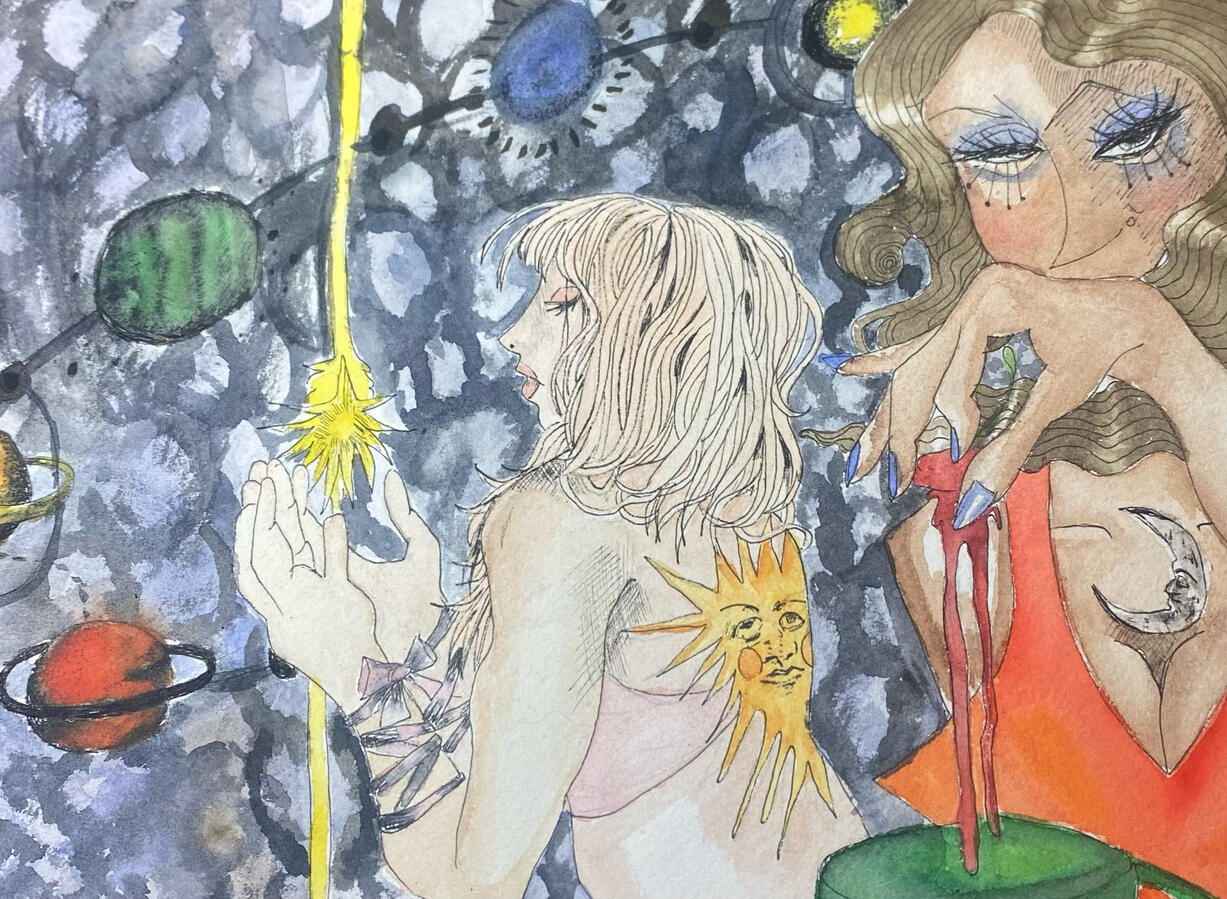 My final for watercolor class